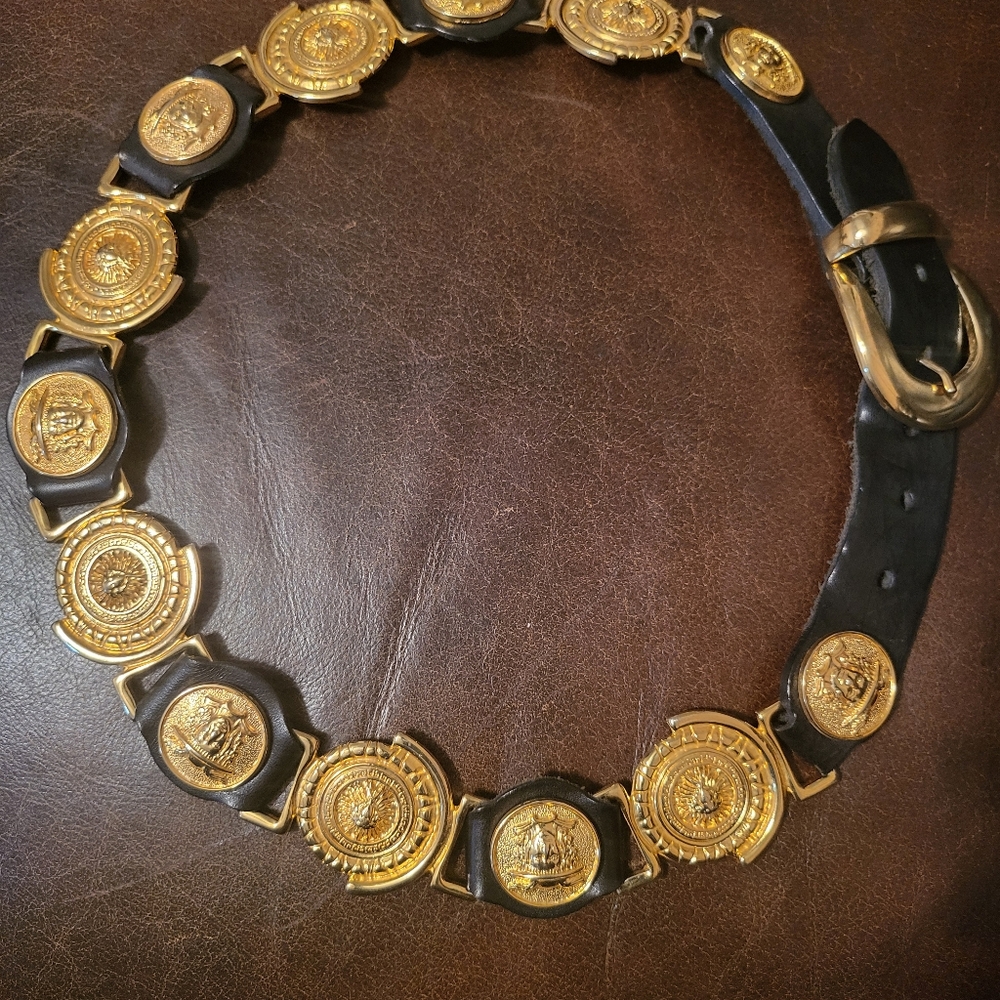 Milos leather belt - Picture 6 of 10